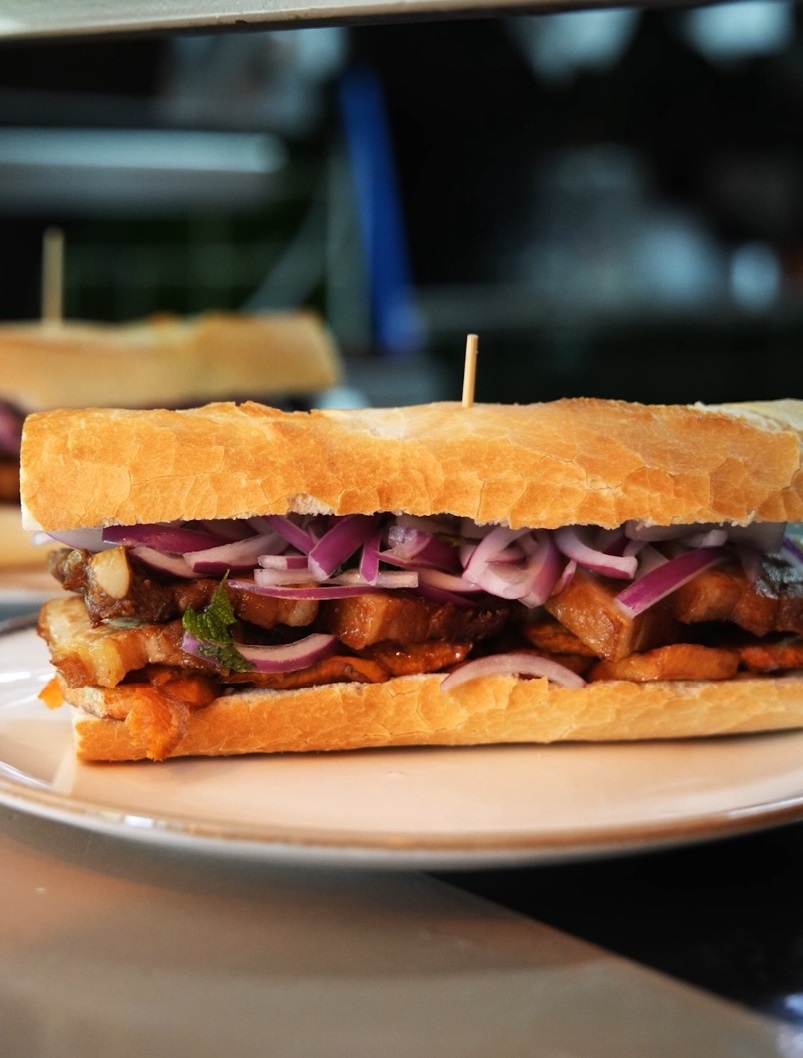 Pan con Pollo